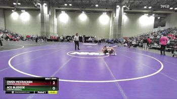 144A Cons. Round 3 - Ace Bledsoe, Canyon Randall vs Owen McCracken, Francis Howell Central