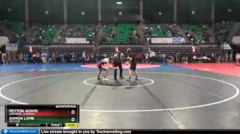 113 lbs Quarterfinal - Peyton Adams, Southside, Gadsden vs Damon Lamb, Decatur