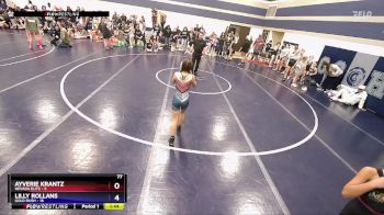 82 lbs Round 3 (6 Team) - Kamila Morales, Nevada Elite vs Vayda Chavez, Gold Rush