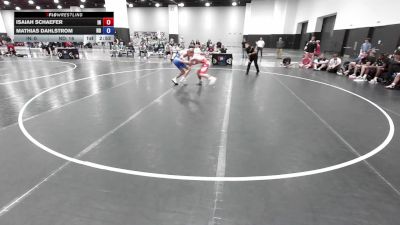 138 lbs Isaiah Schaefer, Indiana vs Mathias Dahlstrom, North Dakota
