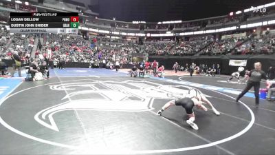 120-5A Quarterfinal - Logan Dellow, Pomona vs Dustin John Snider, Grandview