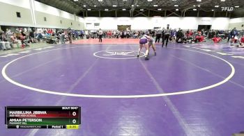 120 lbs Cons. Round 2 - Marbillina Jibbwa, Har-Ber High School vs Amiah Peterson, Pleasant Hill