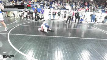 67 lbs Rr Rnd 3 - Alex Morgan, Fort Gibson Youth Wrestling vs Colton Tecumseh, Mojo Grappling Academy