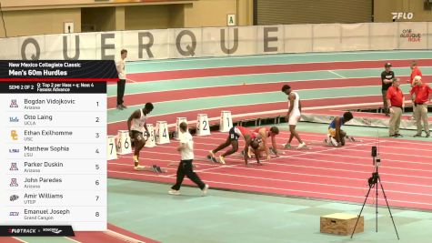 Men's 60m Hurdles, Semi-Finals 2