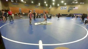 130 lbs Champ. Round 1 - Mila Melgoza, Liberty vs Navaeh Arredondo, Sanger