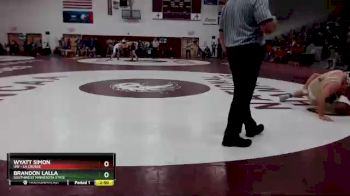 174 lbs Cons. Round 1 - Brandon Lalla, Southwest Minnesota State vs Wyatt Simon, UW - La Crosse
