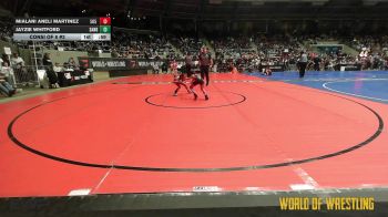 54 lbs Consi Of 8 #2 - Mialani Aneli Martinez, 505 WC vs Jayzie Whitford, Sanderson Wrestling Academy