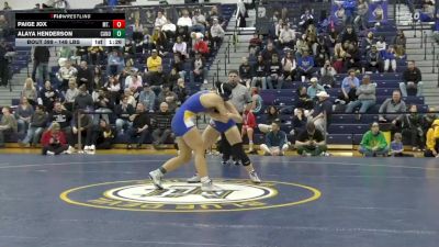 148 lbs Final - Paige Jox, Mt. Lebanon vs Alaya Henderson, Canon-McMillan