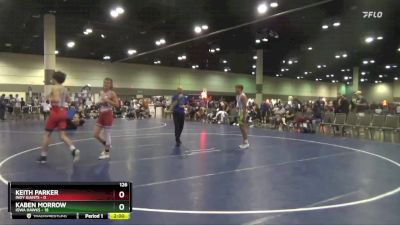 126 lbs Placement Matches (8 Team) - Keith Parker, Indy Giants vs Kaben Morrow, Iowa Hawks