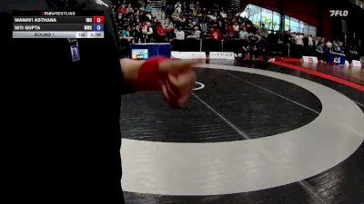 43kg Round 1 - Manavi Asthana, Independent Wrestling Club vs Niti Gupta, Mountaintop Wrestling Club