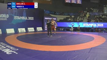 92 kg Qualif. - Aeoden Sinclair, United States vs Bence Veress, Hungary