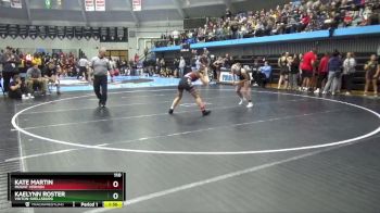 110 lbs Semifinal - Kate Martin, Mount Vernon vs Kaelynn Roster, Vinton-Shellsburg
