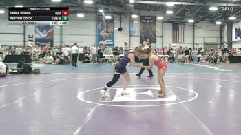 120 lbs Rr Rnd 3 - Emma Penna, Become The Bull vs Peyton Cock, Team Nebraska