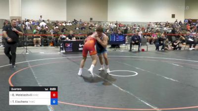 82 kg Quarters - Beka Melelashvili, NYAC vs Tyler Eischens, NYAC/Tar Heel WC