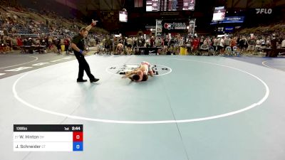 138 lbs Rnd Of 64 - Wyatt Hinton, OH vs Jt Schneider, CT