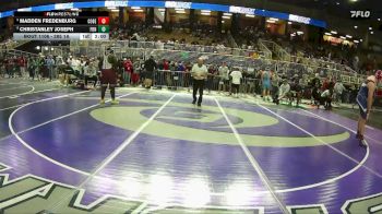 285 1A Champ. Round 1 - Madden Fredenburg, Cocoa Beach vs Christanley Joseph, First Baptist (Naples)