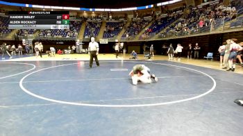 117 lbs Consy 2 - Xander Insley, Littlestown vs Alden Rockacy, Pine Richland