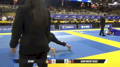 JASON VINCENT VALDEZ vs JEFFERY CONRAD ECKELS 2026 Pan Jiu Jitsu IBJJF Championship