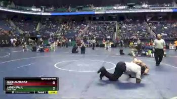 3 lbs Quarterfinal - Jaden Paul, Cape Fear vs Alex Almaraz, Pisgah