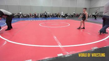 100 lbs Rr Rnd 6 - Bradley Lazzerini, Team Tulsa NDT vs Luis Flores, MOJO 14U