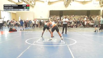 222-H lbs Round Of 16 - Bernardo Dejesus, AMERICAN MMA AND WRESTLING vs Wyatt Sisco, Kinnelon
