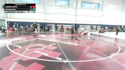 108 lbs Quarterfinal - Landon Dentz, OH vs Colten Kady, MI