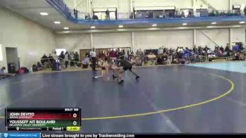 174 lbs Quarterfinal - John DeVito, Wilkes University vs Yousseff Ait Boulahri, Delaware Valley University