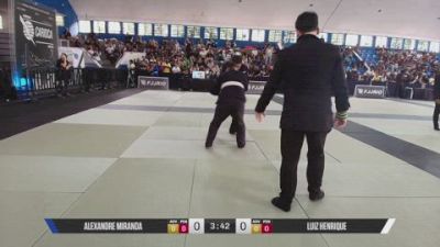 LUIZ HENRIQUE vs ALEXANDRE MIRANDA 2026 FJJ Rio Carioca