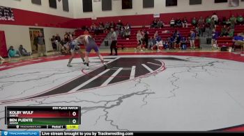 170 lbs 5th Place Match - Ben Puente, AGWSR vs Kolby Wulf, OABCIG