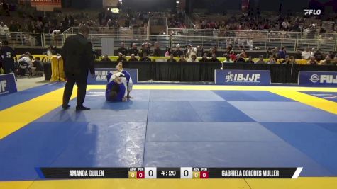 Gabriela Dolores Muller vs Amanda Cullen 2025 Pan Jiu Jitsu IBJJF Championship