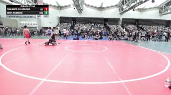 110-I lbs Consi Of 8 #1 - Charles Polifrone, Olympic vs Jack Hudson, Stratton Trained