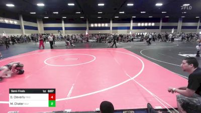 73 lbs Semifinal - Dominic Cleverly, Pride WC vs Michael Chater, Silverback WC