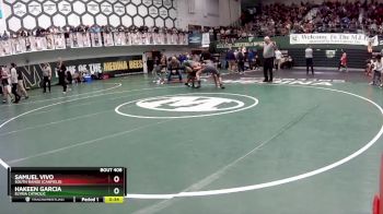 126 lbs Cons. Round 3 - Hakeen Garcia, Elyria Catholic vs Samuel Vivo, South Range (canfield)