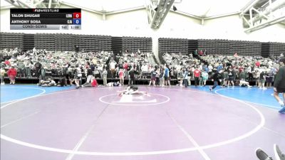Consolation - Talon Shugar, Lenape vs Anthony Sosa, CJA