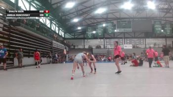 110-120 lbs Cons. Round 2 - Evalyn Idzik, Saint Viator vs Amelia Huncovsky, Northwest Lions