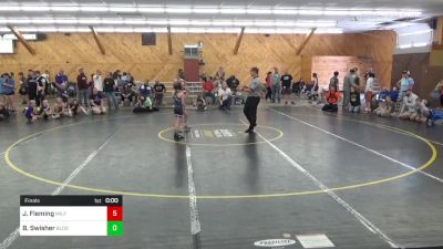 68 lbs Final - Julie Fleming, Milford vs Brylee Swisher, Bloomsburg