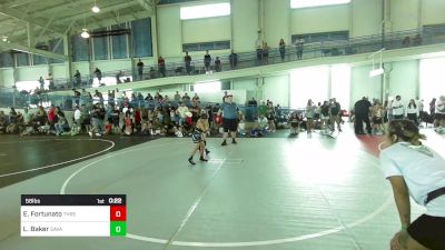 58 lbs Consolation - Eli Fortunato, Threshold WC vs Liam Baker, Savage House WC