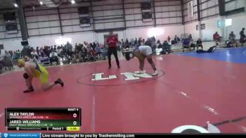 200 lbs Round 2 (6 Team) - Alex Taylor, SEAHAWKS WRESTLING CLUB vs Jared Williams, GREAT BRIDGE WRESTLING CLUB