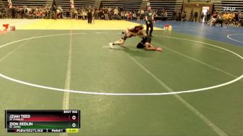 140 lbs Quarterfinal - Jziah Teed, St. Charles vs Zion Redlin, St. James