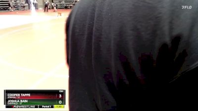 150 lbs Placement (4 Team) - Cooper Tappe, Staples vs Joshua Bain, Chatfield