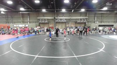 28 kg Rr Rnd 4 - Journey Strittmatter, South Hills Wrestling Academy - GK8E vs Enzleigh Webber, Maine Trappers Green - GK8E