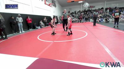 Rr Rnd 5 - Herbert Henson, Fort Gibson Youth Wrestling vs Gunner McKee, Morris Wrestling Association