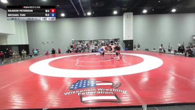150 lbs Haakon Peterson, Wisconsin Red vs Michael Turi, Pennsylvania Red
