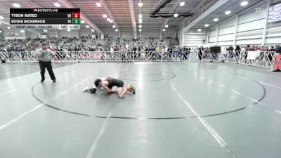 106 lbs Round Of 128 - Tyson Mateo, OH vs Bodhi Nickerson, PA