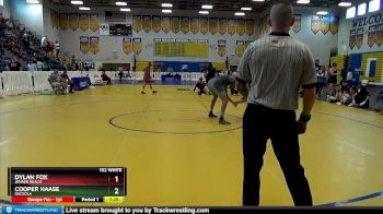 152 White 1st Place Match - Cooper Haase, Osceola vs Dylan Fox, Jensen Beach