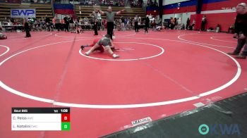 85 lbs Quarterfinal - Carsten Reiss, Keystone Wrestling Club vs Lucas Natalini, Columbus Wrestling Club