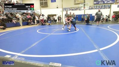 64 lbs 2nd Place - CJ Tyler, Black Fox Wrestling Club vs Kopelan Kirby, Tahlequah Wrestling Club