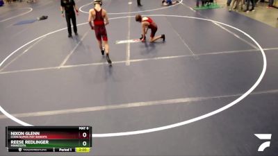 110 lbs Cons. Round 3 - Reese Redlinger, Minnesota vs Nixon Glenn, Coon Rapids Mat Bandits