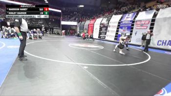105 Class 2 lbs Cons. Round 3 - Madison Haney, Troy Buchanan vs Kinley Harker, Lee`s Summit West