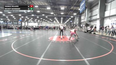 180 lbs Consi Of 8 #1 - Thomas DeLauro, SC vs Beckett Bovenizer, GA